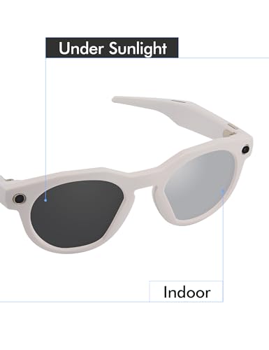 Image of SAUCER Premium Replacement Lenses for Oakley Meta HSTN OW8002 51mm | UV400 Protection, Anti-Scratch, Precise Fit Smart Glass