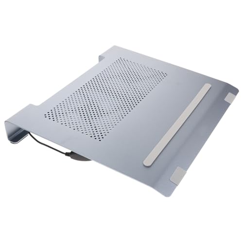 Base de enfriamiento para laptop de aleación de aluminio con ventilador USB miniatura 1
