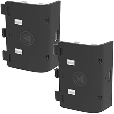 snakebyte Xbox BATTERY KIT SX - black - 2 rechargeable Series X Controller batteries a 800mAh, comp. with Xbox TWIN CHARGE SX and all Xbox Series X Gamepads, incl. 2m dual USB Type-C, Y-charge cable Cover