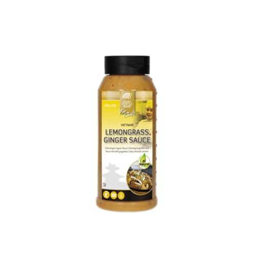 Sauce citronnelle gingembre anti-gaspillage grand format 1 L pour sauces