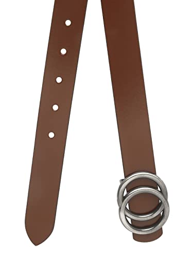 Image of TEAKWOOD LEATHERS Leather Belt for Women Belts Regular Fit Casual Formal Dress Jeans & Fashion Ladies Belts for Women Belts Regular Fit Belt Any Season | Fashion Belt for Women | T BT W 01