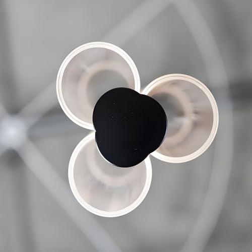 Lámpara colgante moderna de interior LED con luz cálida ajustable para sala de estar 6