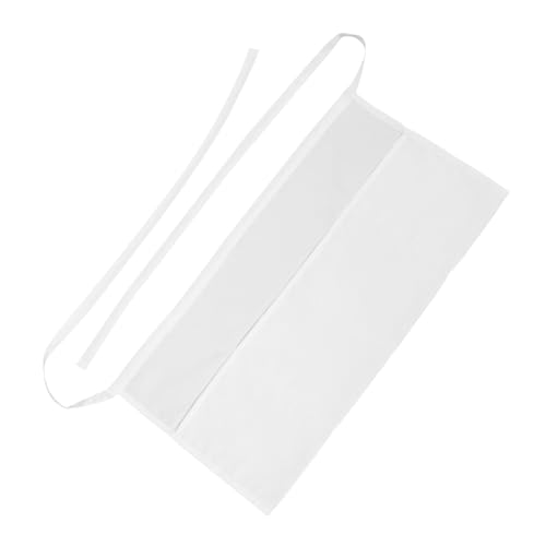 CIYODO Kitchen Apron 3 Pockets Server Apron Restaurant Wait Staff Half-length