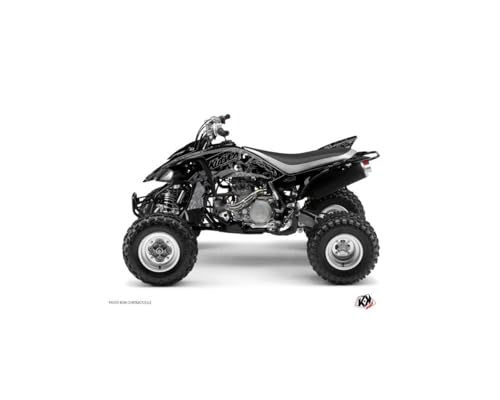 Kit Déco Quad et Graphisme Zombies Dark pour Sorties Tout-Terrain Yamaha 450 YFZ