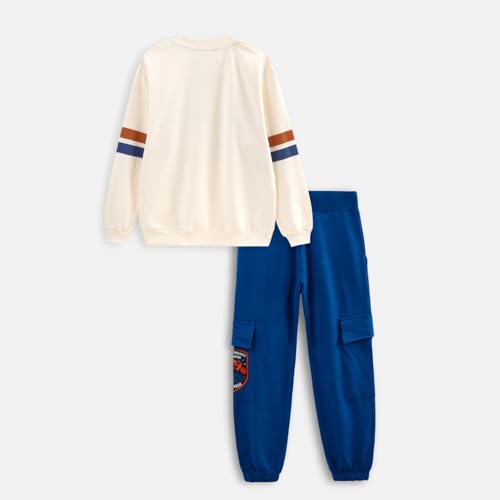 Image of Nap Chief Unisex Kids Cotton Official Cartoon Characters Co ord Set for Boys & Girls, Sweatshirt And Joggers Clothing Set for Casual Wear