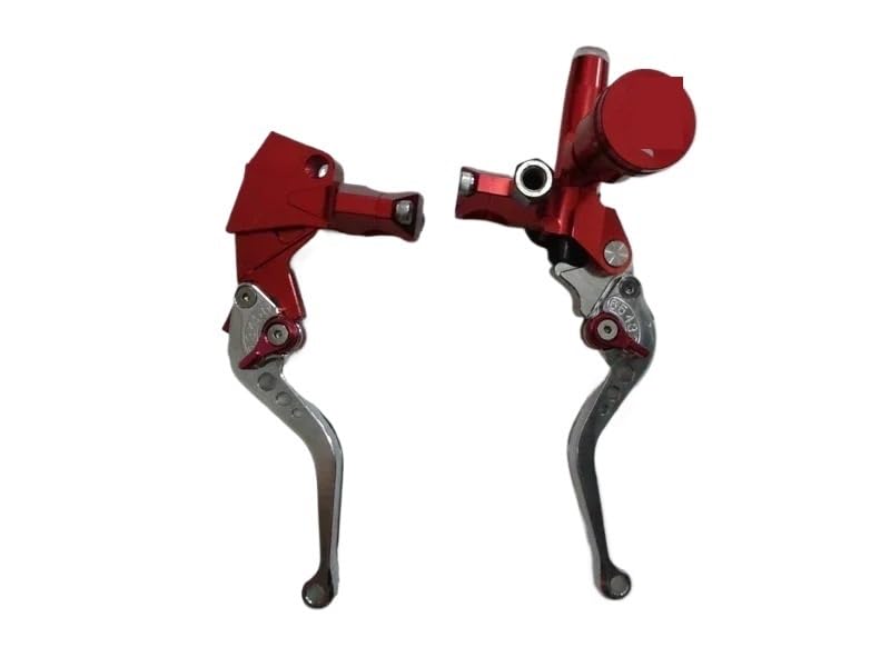 Palanca de freno CNC para moto refires 125 de aluminio mecanizado y acabado premium
