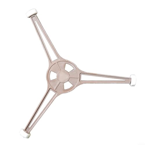 NbgrvB Plato giratorio para microondas con diseño de rodillo triangular, material PPC resistente al calor, para placas de vidrio de 24,5 cm de varias marcas de hornos