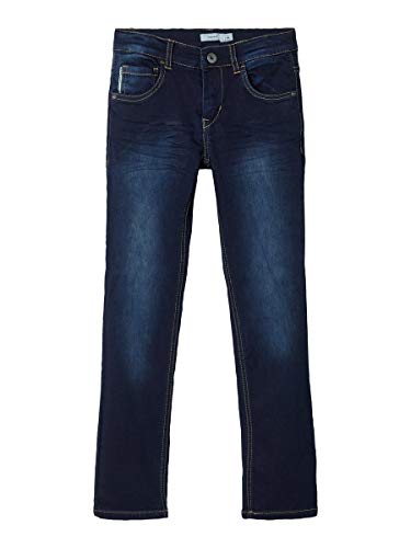 Preisvergleich Produktbild NAME IT Herren Jeans Powerstretch Regular Fit 158Dark Blue Denim