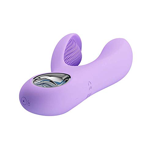 Vibrador Estimulador De Ponto G Recarregável Com 7 Modos De Vibração 17,1 X 3,4 Cm Roxo Canrol