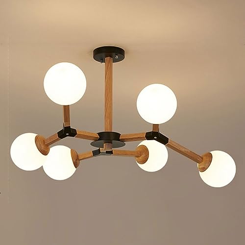 Chandelier créatif LED pour éclairer une table de repas