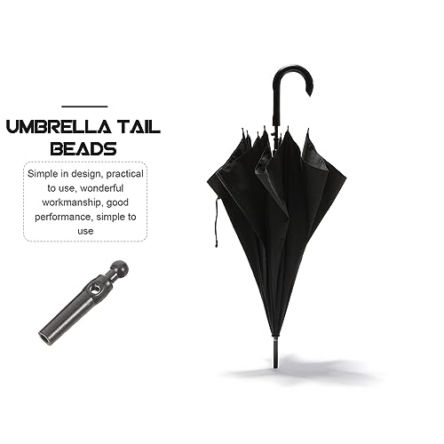 Uonlytech 10 Pezzi Perline Coda Ombrello Manico