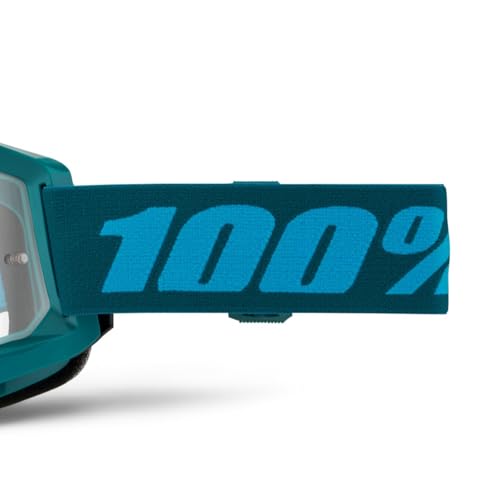 Image of 100% 26013488 Unisex MX Glasses, Green /Blue, One Size