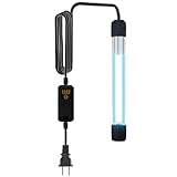 Devopet Aquarium U-V Filter Replacement Light Bulb, Fish Tank Filter Replacement Parts, Including 1 x 5W Light Bulb with Timer