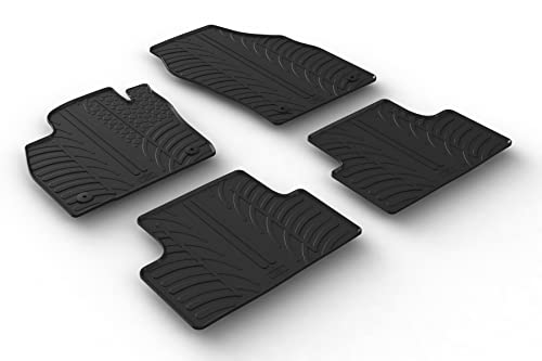 Gledring 0649 Alfombrilla de Goma negro
