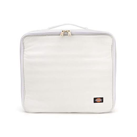 Cherokee Dickies 14-Inch Painter's Work Bag, Stores Paint Trays, Rollers, and Brushes, Puncture-Resistant Liner, Durable White Canvas