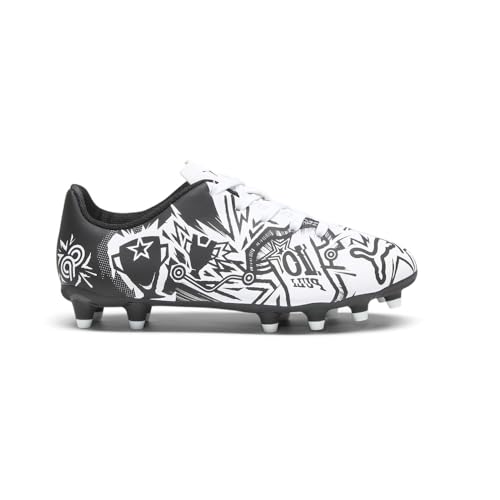 Crampons de football pour garçon Puma Tacto Christian Pulisic noir terrain synthétique