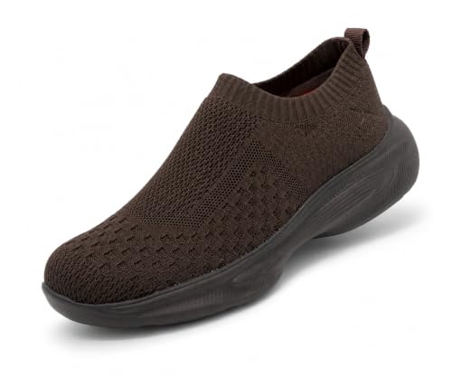 Image of Kraasa Trial Running Shoes with Lightweight Memory Insole | Breathable, Anti-Skid Knit Sneaker, Walking & Gym Shoes