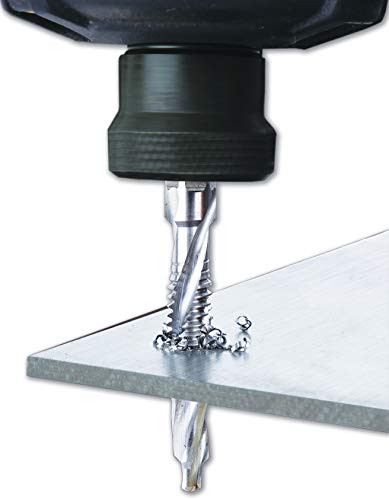 Ideal Electrical 36-600 Standard Drill/Taps - (8 Piece) 1/4 In. Hex Shank, Drilling, Tapping, Deburring, Hss Bit Kit #TOP6