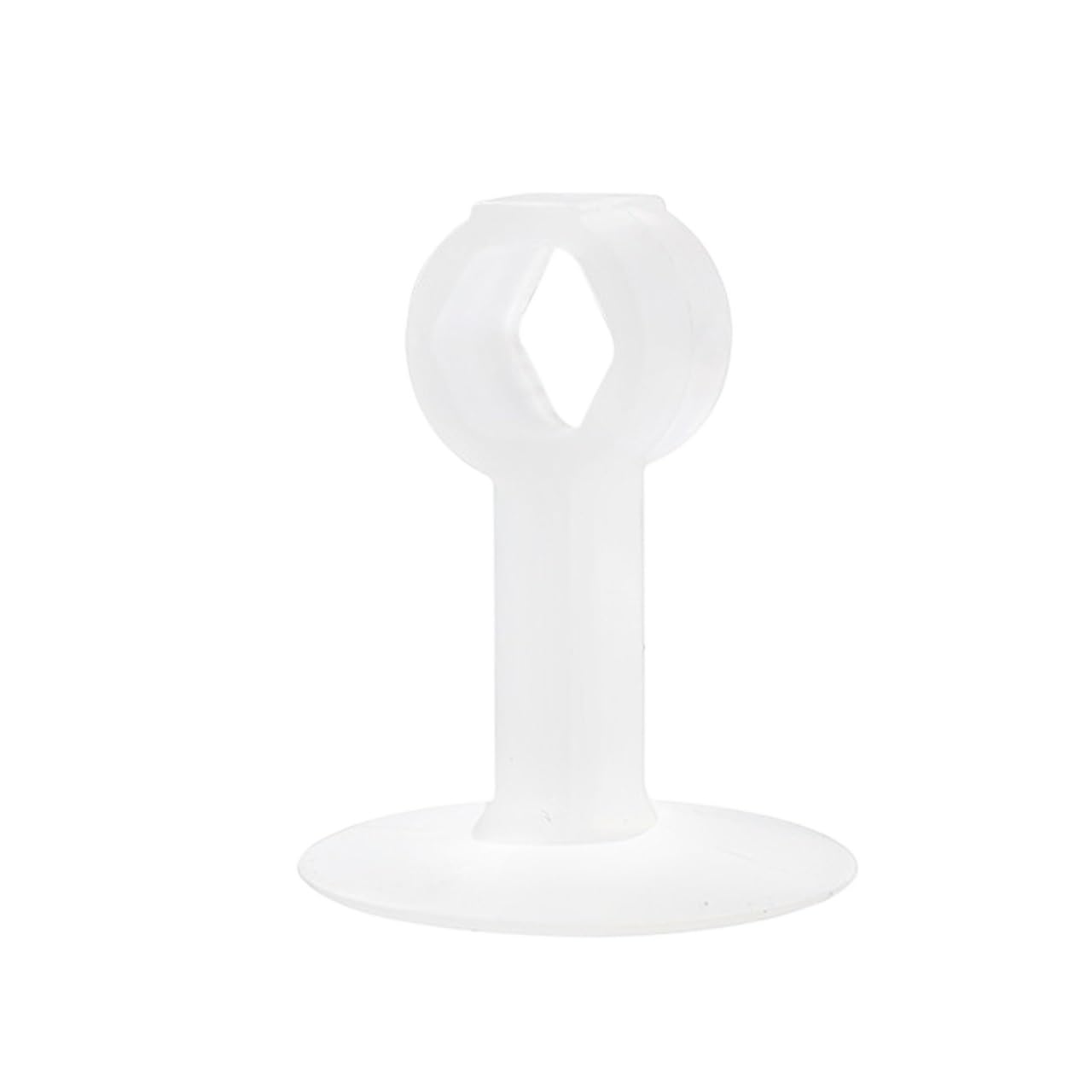 TIANSHENGQI Handle Door Stopper Silicone Mute Handle Buffer Pad Non-Punch O-Shaped Anti-Collision Protected Pad Wall Protector Accessories(B)