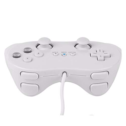 image for Beastron 2 Pack Controller White Compatible with Wii Wii, classic Cons
