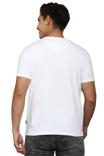 Image of Louis Philippe Men's Cotton Slim Fit T-Shirt