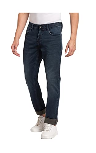 Image of Spykar Men's Rover Regular Fit Mid-Rise Jeans