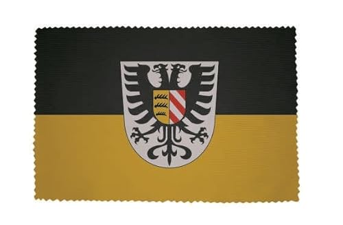 U24 Brillenputztuch ALB-Donau-Kreis Fahne Flagge Glasreinigungstuch Microfasertuch