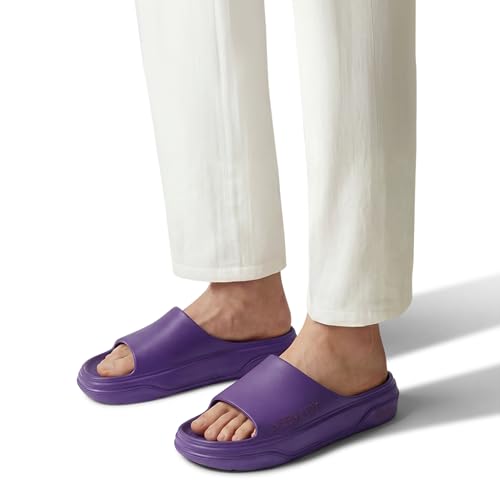 Image of Neeman's Cushers Slides for Men | CushyVerse Cushioned Waterproof Chappal | Arch Support Flip Flops & Sliders | Bounce Back Soft Cushioning Slipper for Daily Use