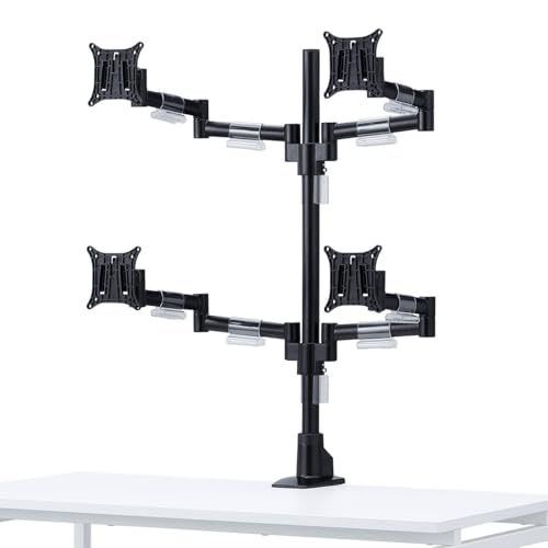 Amazon.co.jp: サンワサプライ 水平多関節液晶モニタアーム 4面 CR