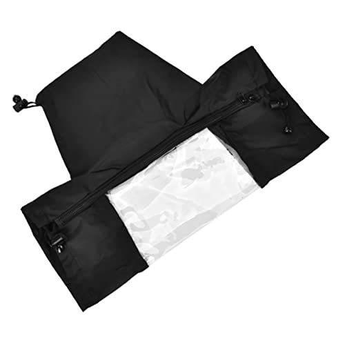 Funda antilluvia para cámara exterior con manga doble ajustable