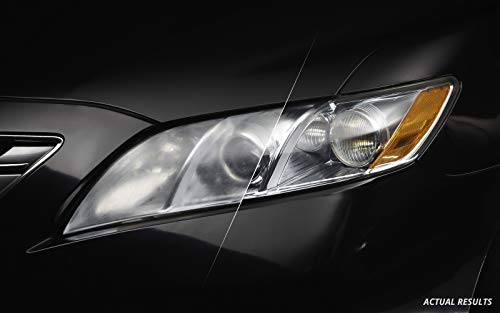 CERAKOTE Ceramic Headlight Restoration Kit – 3 Easy Steps - No Power Tools Required – Brings Headlights Back to Like New Condition - Guaranteed to Last As Long As You Own Your Vehicle