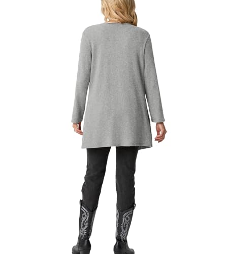 Cardigans Sweaters for Women Lightweight Long Sleeve Open Front Casual Fall Winters Cardigan with Pockets (S-3XL)3