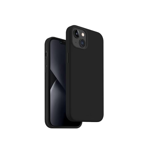 Uniq Coque Hybride pour iPhone 14 Plus Lino Midnight Noir