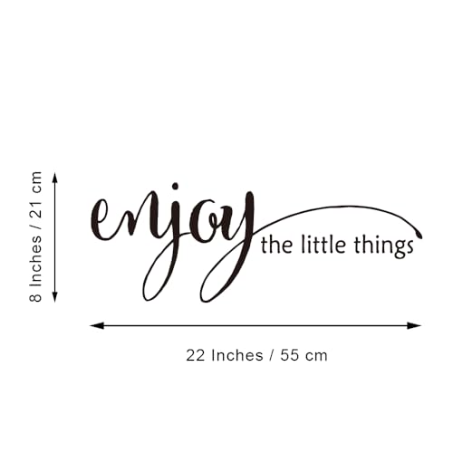Vinilo Decorativo de Pared Letras Inspiracionales Negro miniatura 6