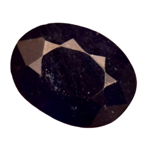 Saphir bleu de Ceylan pierre naturelle pour fabrication de bijoux, pendentif, bague et collier DIY