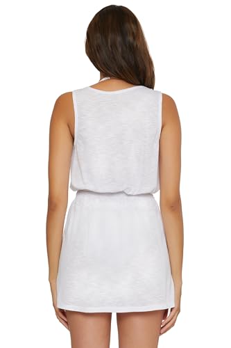 Image of BECCA Breezy Basics Cascade Ruffle Dress
