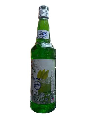 Image of Manama Green Apple Mojito Flavoured Syrup Mixer for Mocktails and Cocktails, 500ML