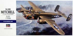 Amazon.com: Hasegawa 1/72 B-25H Mitchell 12th Bomber Group