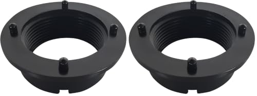 Image of Icon 14395 Spin Fitting, Flush, 1 1 /2 inch FPT, Black (Pack of 2)