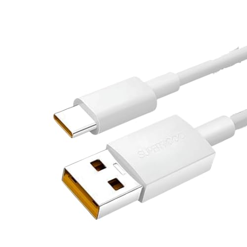 Image of Original 100W SUPERVOOC Wall Charger Adapter Cable Compatible for Oppo F27 Pro Plus, Oppo F25 Pro, Oppo Reno11, Oppo Reno11 Pro, Oppo Reno10 Pro 5G -(Cable & Adapter)