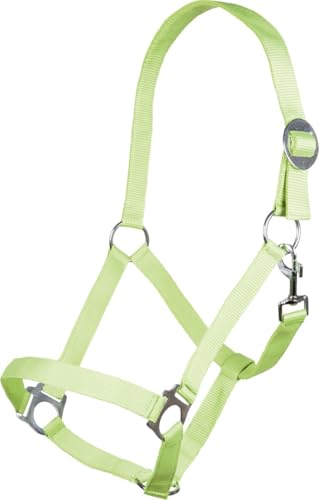 HKM Stars Economy Softice Head collar Neon Green Shetland pony