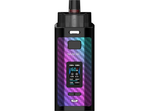 Smok RPM160 E Zigaretten Set - 1er Packung, Farbe regenbogen-carbon