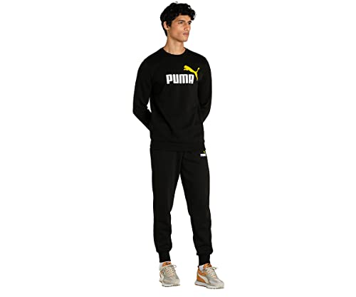 Image of Puma Men Cotton, Crew Neck Sweatshirt