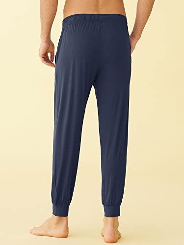 Latuza Men's Viscose Jogger Pajama Pants Lounge Bottoms3