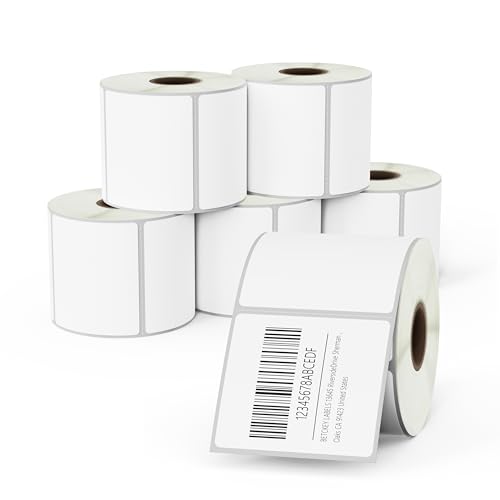 Étiquettes amovibles BETCKEY 57x51mm : impression thermique nette et décollage facile