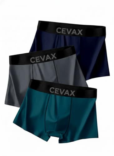 Image of Men's Plain Boxer Briefs for Everyday Wear | Premium Stretch Underwear | Comfortable Fit & No Ride-Up Plain