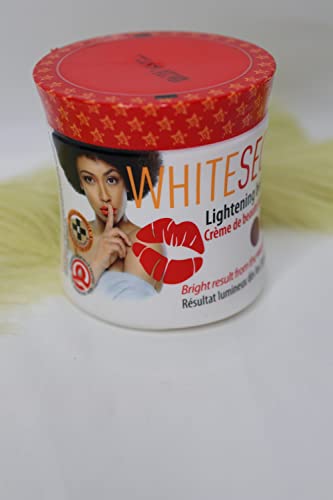 WHITE SECRET Creme de beauté éclaircissante pour le corps WHITE SECRET 140ml, creme contre les points noirs et boutons, A LA VITAMINE E, blanchissant aux Aha