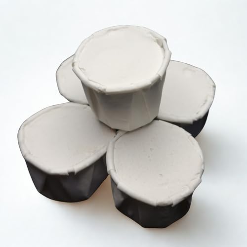 Cascarilla (Efun) Eggshell Powder for Spiritual Cleansing, Santeria Ritual, 5 Pack