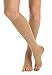 RelaxSan M1050A (Beige 4-XL) gambaletti medicali cotone classe 1 - K1 compressione graduata punta aperta immagine