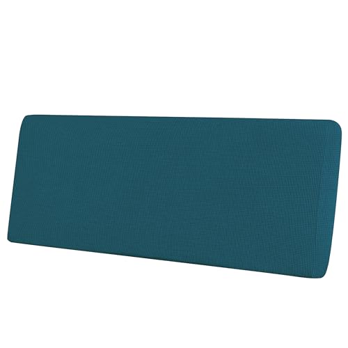 Image of Easy-Going Stretch 1 Piece Oversized Couch Cushion Cover for Sofa | X-Large Sofa Cushion Furniture Protector Sofa Seat sofa slipcover Washable sofa cover soft with Elastic Bottom Peacock Blue